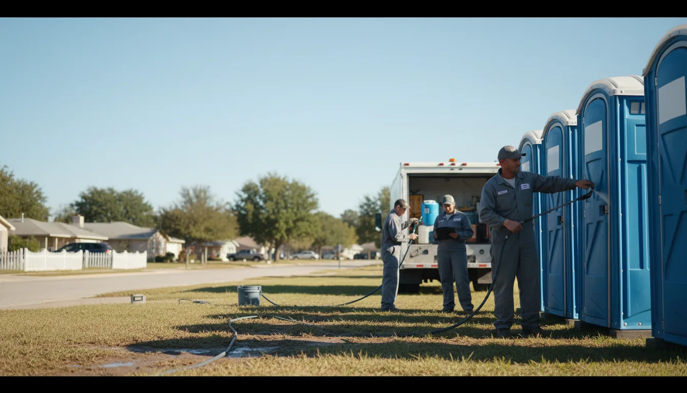 Long-Term Portable Toilet Rental in Jersey, AR near me